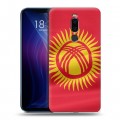 Дизайнерский пластиковый чехол для Meizu X8 флаг Киргизии