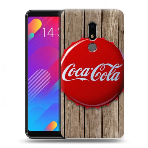 Дизайнерский пластиковый чехол для Meizu M8 Lite Coca-cola
