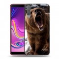 Дизайнерский силиконовый с усиленными углами чехол для Samsung Galaxy A7 (2018) Медведи
