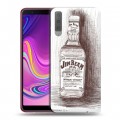 Дизайнерский силиконовый с усиленными углами чехол для Samsung Galaxy A7 (2018) Jim Beam