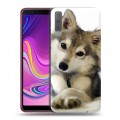 Дизайнерский силиконовый с усиленными углами чехол для Samsung Galaxy A7 (2018) Собаки