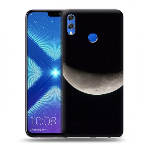 Дизайнерский силиконовый чехол для Huawei Honor 8X Луна