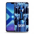 Дизайнерский силиконовый чехол для Huawei Honor 8X Skyy Vodka