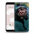 Дизайнерский пластиковый чехол для Google Pixel 3 Собаки