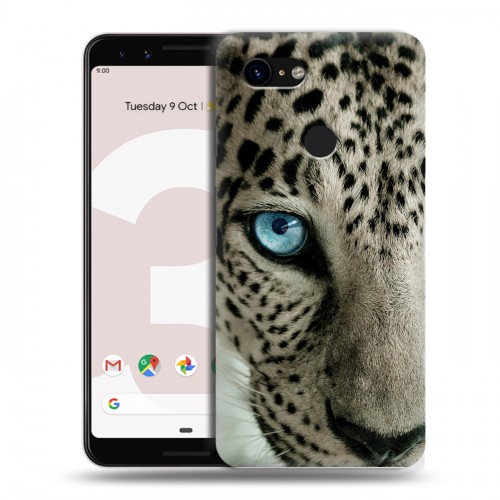 Дизайнерский пластиковый чехол для Google Pixel 3 Леопард