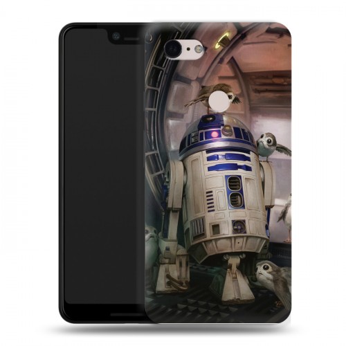 Дизайнерский силиконовый чехол для Google Pixel 3 XL Star Wars : The Last Jedi