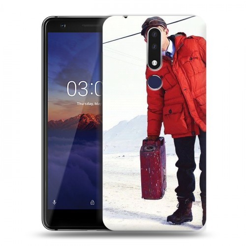Дизайнерский силиконовый чехол для Nokia 3.1 Plus Фарго