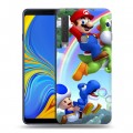 Дизайнерский пластиковый чехол для Samsung Galaxy A9 (2018) Mario
