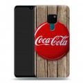 Дизайнерский пластиковый чехол для Huawei Mate 20 Coca-cola