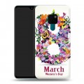 Дизайнерский пластиковый чехол для Huawei Mate 20 8 марта