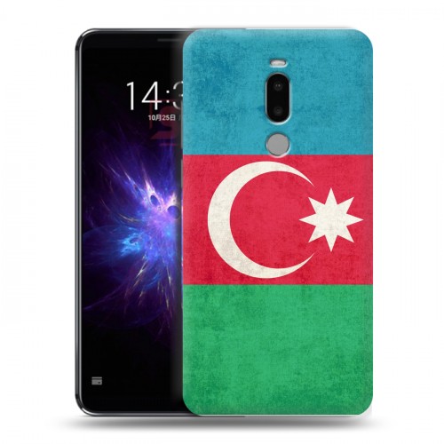 Дизайнерский силиконовый чехол для Meizu Note 8 Флаг Азербайджана