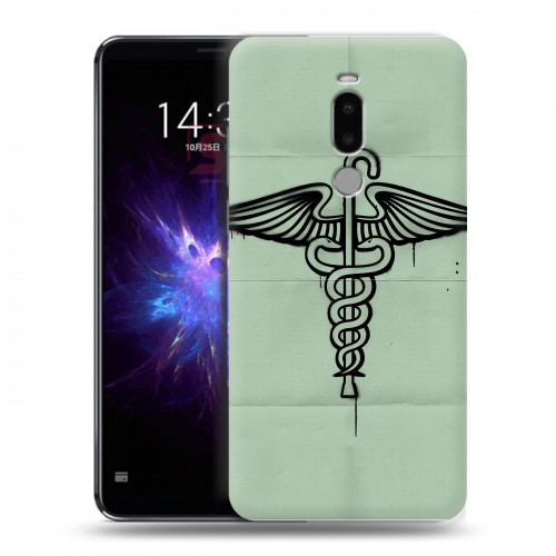 Дизайнерский силиконовый чехол для Meizu Note 8 Доктор Хаус