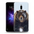Дизайнерский силиконовый чехол для Meizu Note 8 Медведь