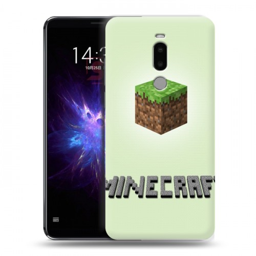 Дизайнерский силиконовый чехол для Meizu Note 8 Minecraft