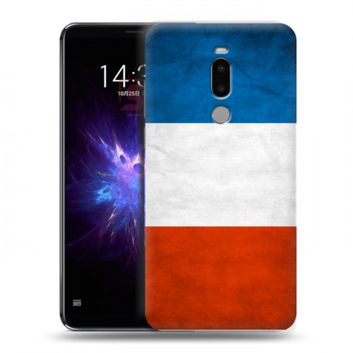 Дизайнерский силиконовый чехол для Meizu Note 8 Флаг Франции