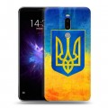 Дизайнерский пластиковый чехол для Meizu Note 8 Флаг Украины