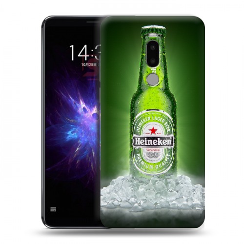 Дизайнерский силиконовый чехол для Meizu Note 8 Heineken