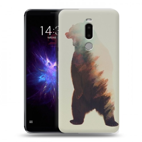 Дизайнерский силиконовый чехол для Meizu Note 8 Медведи