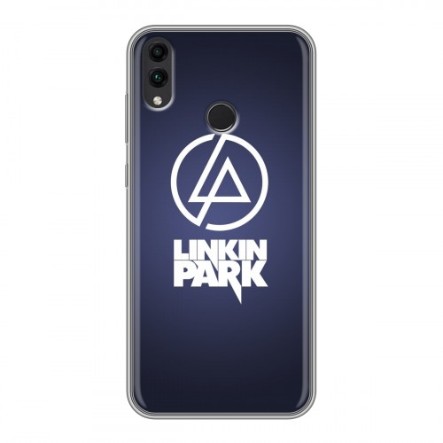 Дизайнерский пластиковый чехол для Huawei Honor 8C Linkin Park