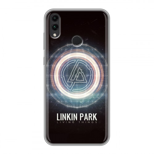 Дизайнерский силиконовый чехол для Huawei Honor 8C Linkin Park