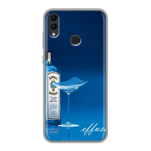 Дизайнерский силиконовый чехол для Huawei Honor 8C Bombay Sapphire