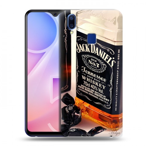 Дизайнерский пластиковый чехол для Vivo Y95 Jack Daniels