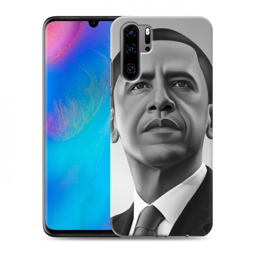 Дизайнерский силиконовый чехол для Huawei P30 Pro Барак Обама
