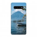 Дизайнерский силиконовый чехол для Samsung Galaxy S10 озеро