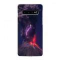 Дизайнерский силиконовый чехол для Samsung Galaxy S10 вулкан