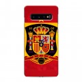 Дизайнерский силиконовый чехол для Samsung Galaxy S10 флаг Испании