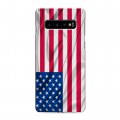 Дизайнерский силиконовый чехол для Samsung Galaxy S10 Флаг США