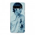 Дизайнерский силиконовый чехол для Samsung Galaxy S10 Джон Леннон