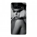 Дизайнерский силиконовый чехол для Samsung Galaxy S10 Леди Гага