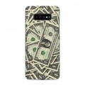 Дизайнерский пластиковый чехол для Samsung Galaxy S10 Plus Текстуры денег