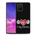 Дизайнерский силиконовый с усиленными углами чехол для Samsung Galaxy S10 Lite День Святого Валентина