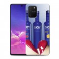 Дизайнерский силиконовый с усиленными углами чехол для Samsung Galaxy S10 Lite Skyy Vodka