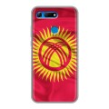 Дизайнерский силиконовый чехол для Huawei Honor View 20 Флаг Киргизии
