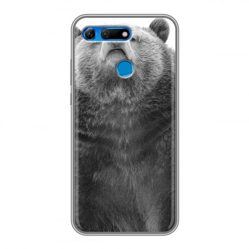 Дизайнерский пластиковый чехол для Huawei Honor View 20 Медведи