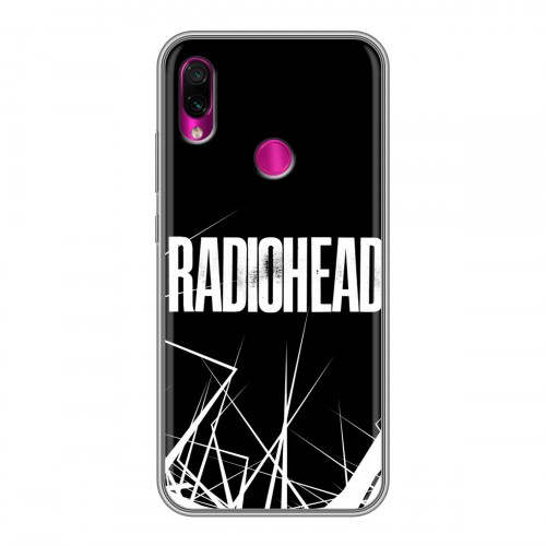 Дизайнерский силиконовый чехол для Xiaomi RedMi Note 7 RadioHead