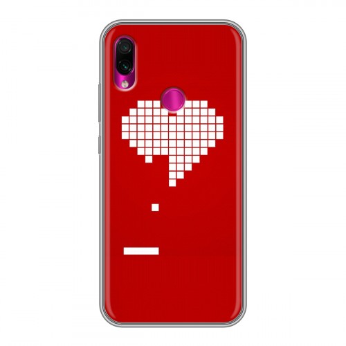 Дизайнерский силиконовый чехол для Xiaomi RedMi Note 7 День Святого Валентина