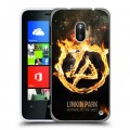 Дизайнерский силиконовый чехол для Nokia Lumia 620 Linkin Park