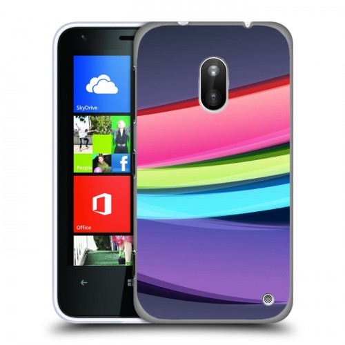 Дизайнерский пластиковый чехол для Nokia Lumia 620 Красочные абстракции