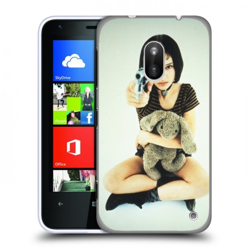 Дизайнерский пластиковый чехол для Nokia Lumia 620 Leon