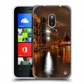 Дизайнерский силиконовый чехол для Nokia Lumia 620 амстердам