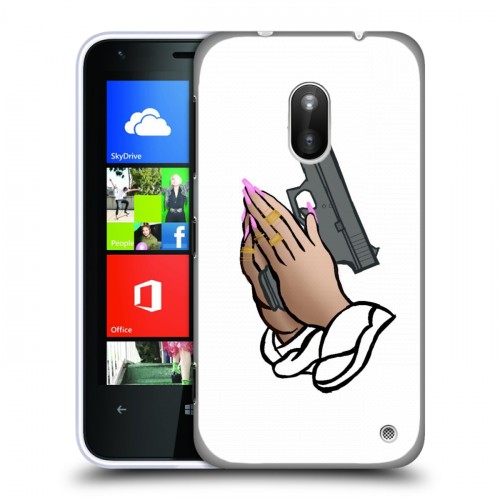 Дизайнерский силиконовый чехол для Nokia Lumia 620 drake