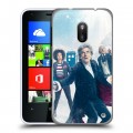 Дизайнерский пластиковый чехол для Nokia Lumia 620 Доктор Кто