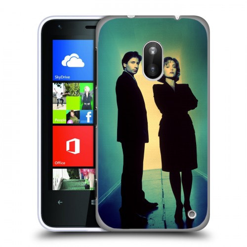 Дизайнерский пластиковый чехол для Nokia Lumia 620 Секретные материалы