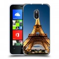 Дизайнерский пластиковый чехол для Nokia Lumia 620 Париж