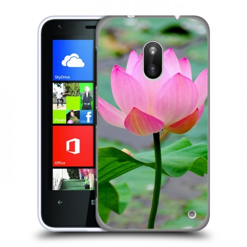 Дизайнерский пластиковый чехол для Nokia Lumia 620 Лотос