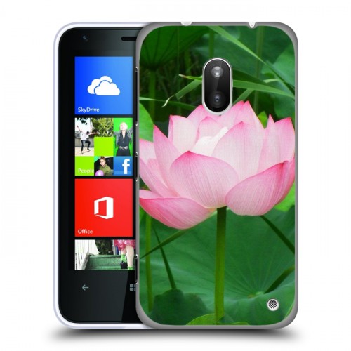 Дизайнерский пластиковый чехол для Nokia Lumia 620 Лотос